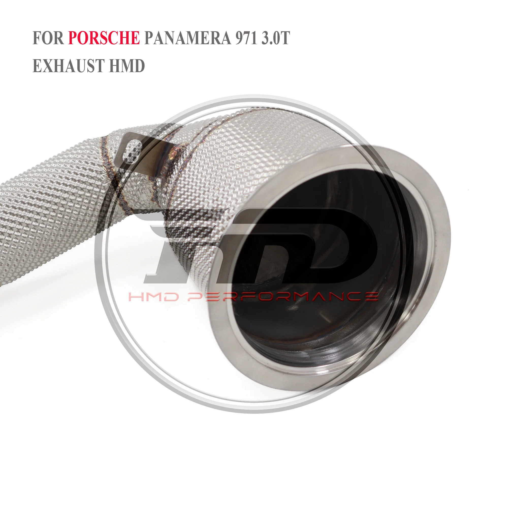 HMD tubo de bajada alto flujo para Porsche Panamera 971 3.0T - imagen 5