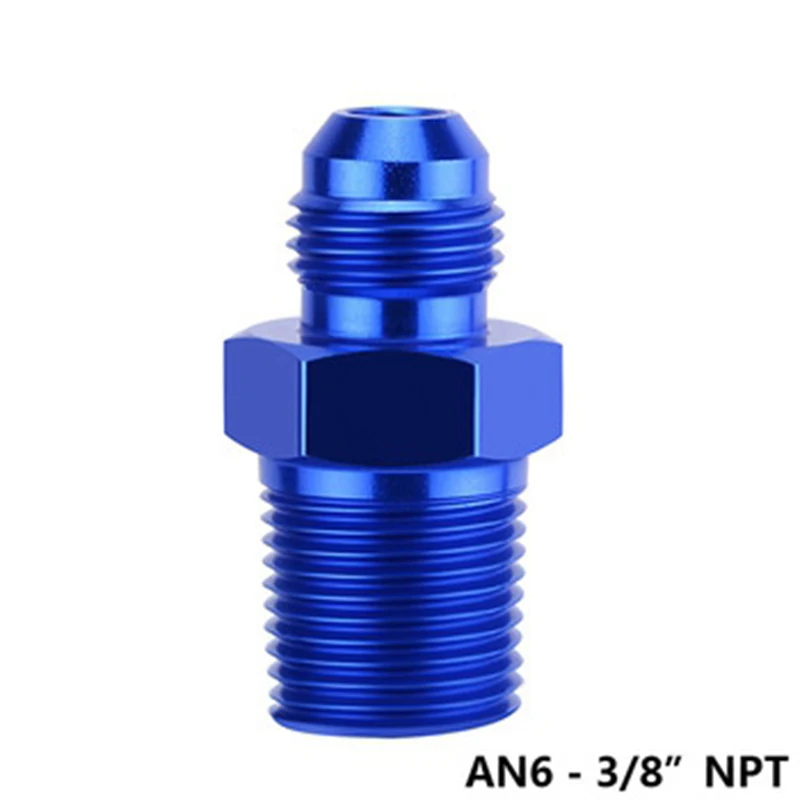 Racor combustible AN6 NPT aluminio 3/8″ - imagen 5