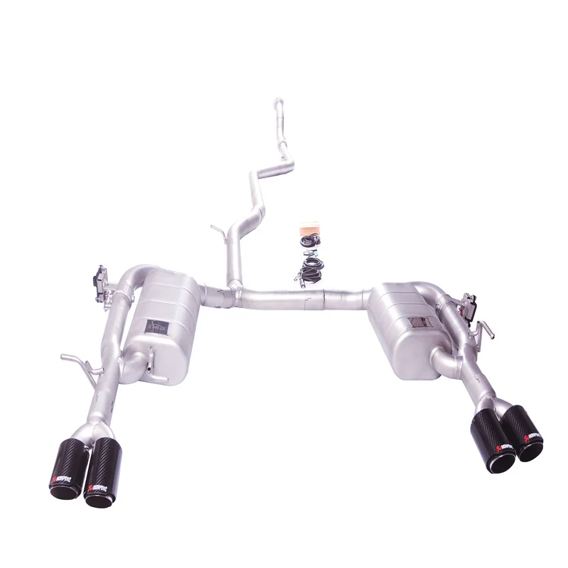 Escape catback GFC de acero inoxidable para Mercedes C260 W205/W206