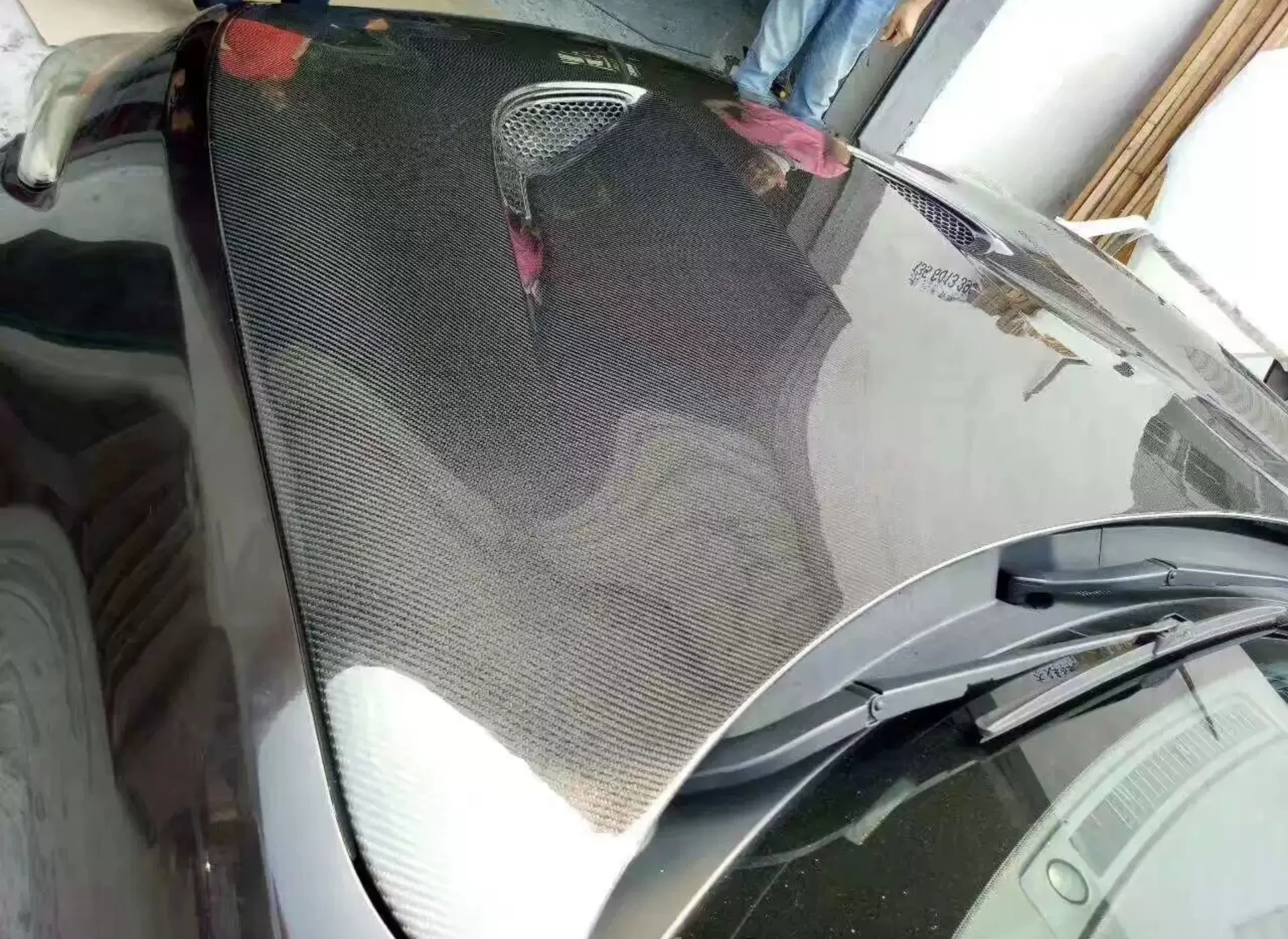 Capó fibra de carbono para Infiniti FX35 FX37 QX70 - imagen 4