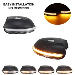 Intermitente LED dinámico secuencial espejo VW Passat B7 Scirocco CC EOS Beetle