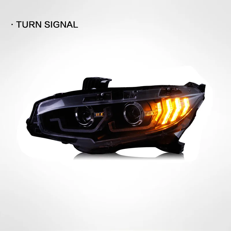 Faros LED antiniebla con luz diurna para Honda Civic 2016-2021, Plug & Play - imagen 3