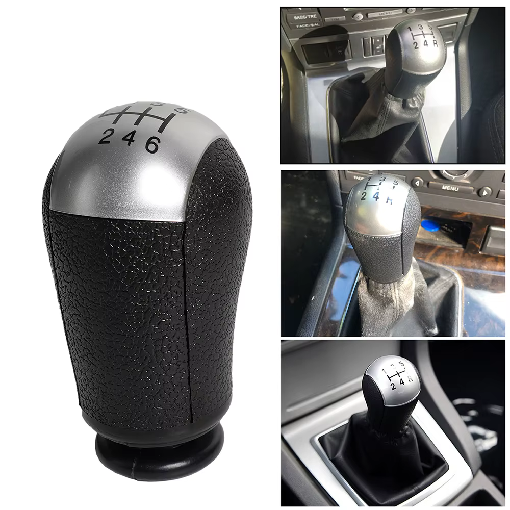 Perilla de palanca de cambios Manual de 5 velocidades y 6 velocidades pomo palanca cambio para Ford Focus c-max Mustang Mondeo MK2 SFN151 - imagen 5