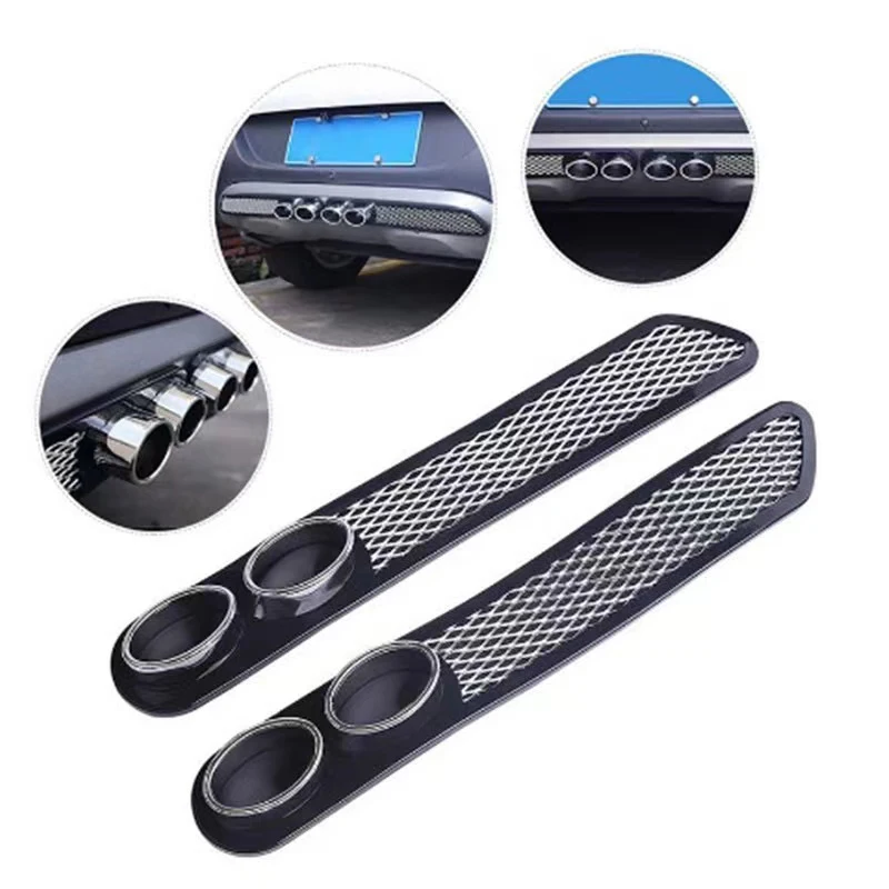 Rejillas de ventilación decorativas universales para coche, estilo escape - imagen 5