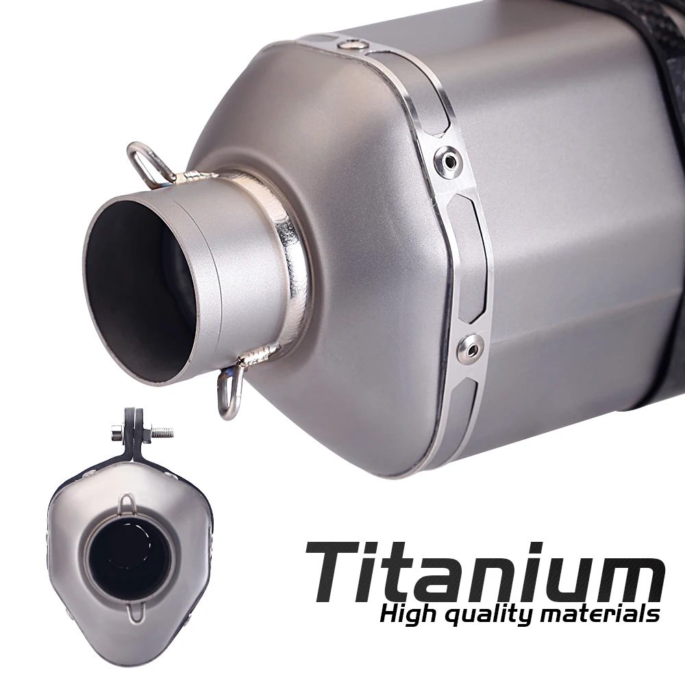 Escape deportivo de titanio con DB killer para Z900 y MT-07 - imagen 4