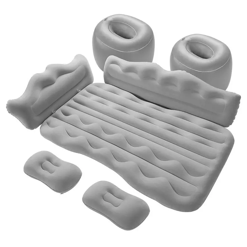Cama inflable coche SUV con respaldo trasero y protector cabeza - imagen 2