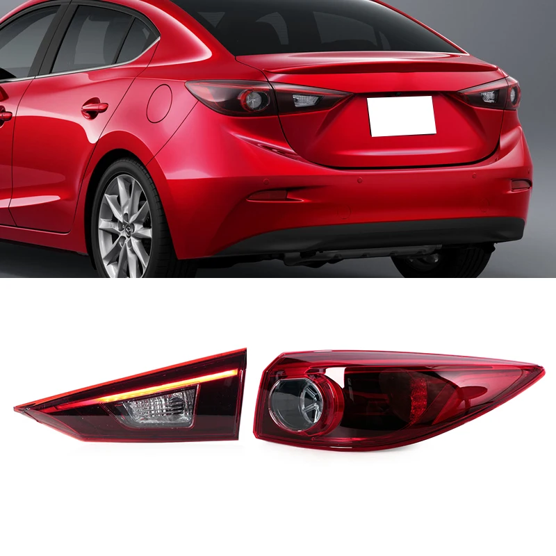 Piloto trasero con intermitente y freno para Mazda 3 Axela 2014-2016