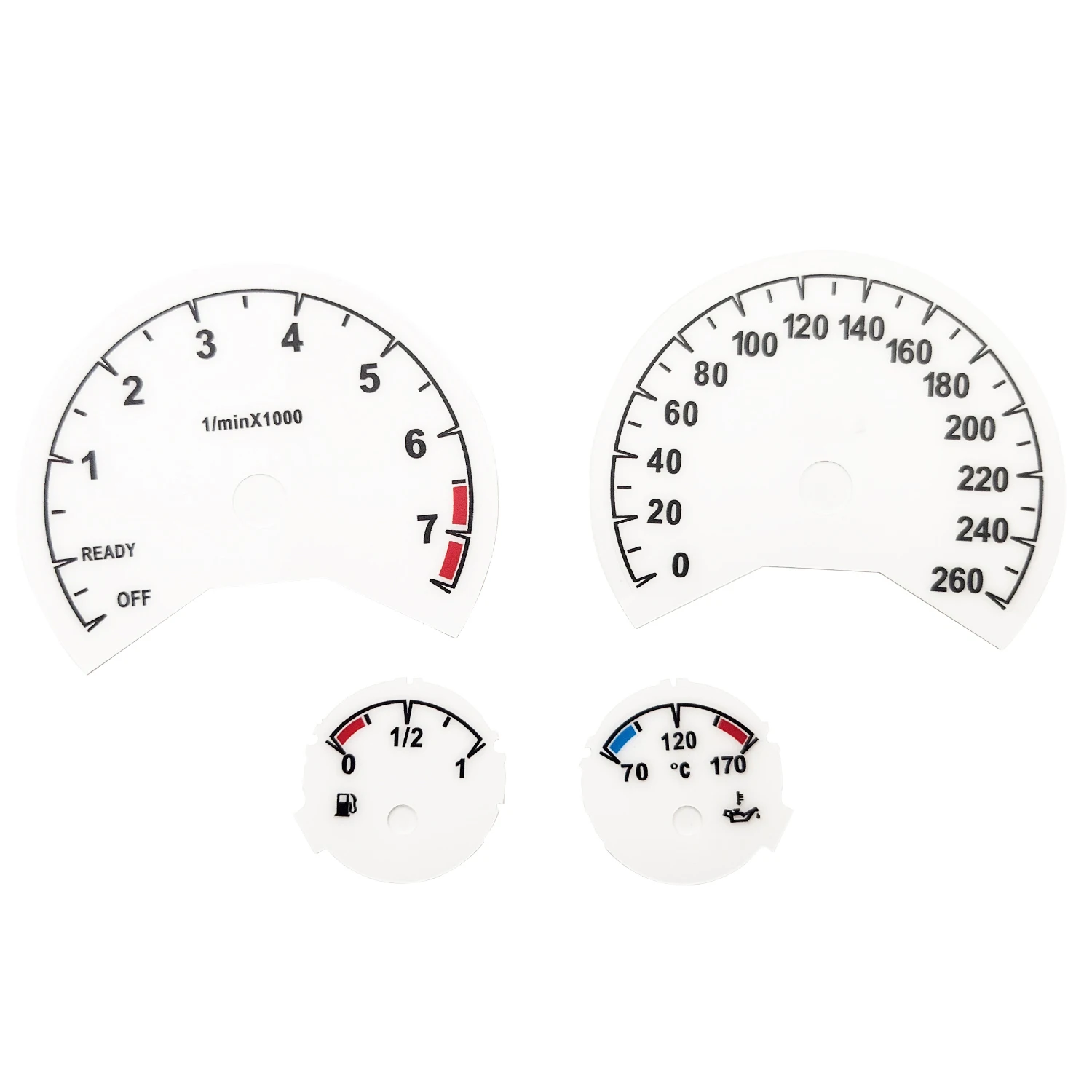 Vinilo embellecedor salpicadero GaugeFace BMW Serie 4 Semi-LCD