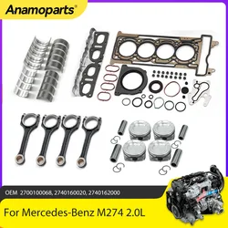 Kit juntas motor reconstrucción cojinetes de biela – Mercedes C250 W212