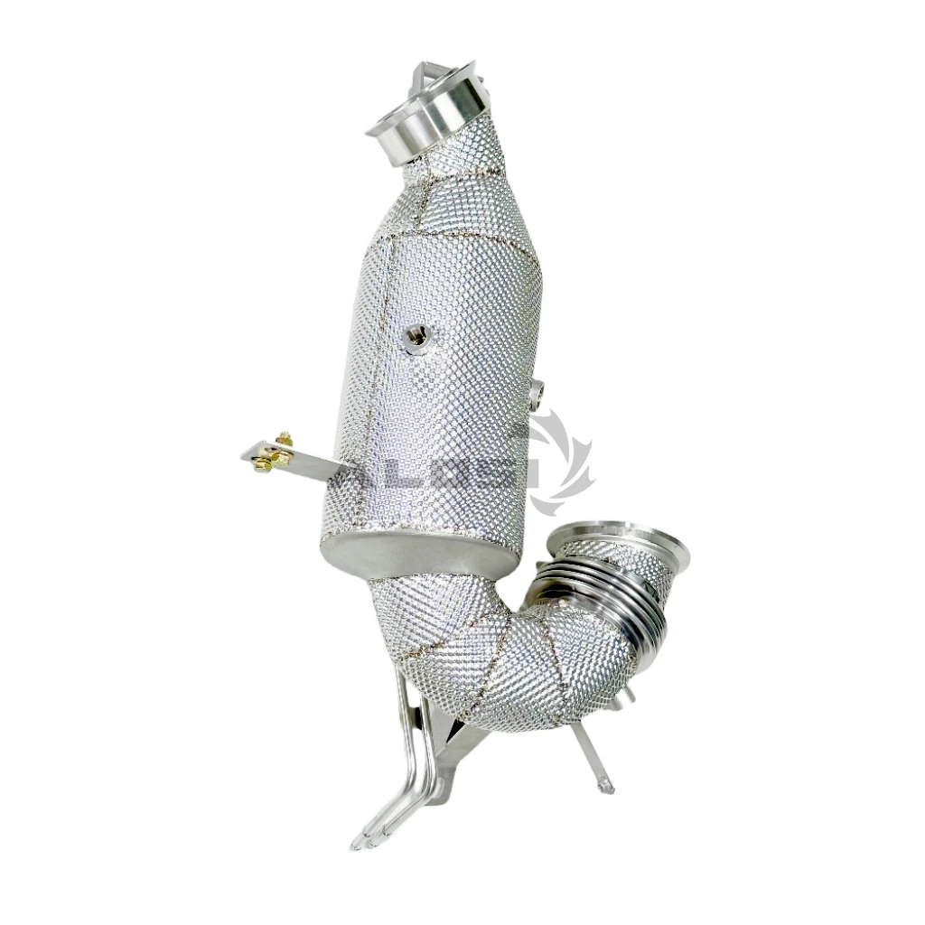 Downpipe de escape SS304 para Mercedes-AMG 3.0T OPF E53 GLE53 CLE53 - imagen 5
