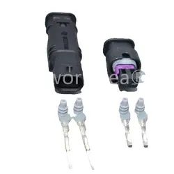 Shhworldsea, conector de inyector de 2 pines para VW y Audi