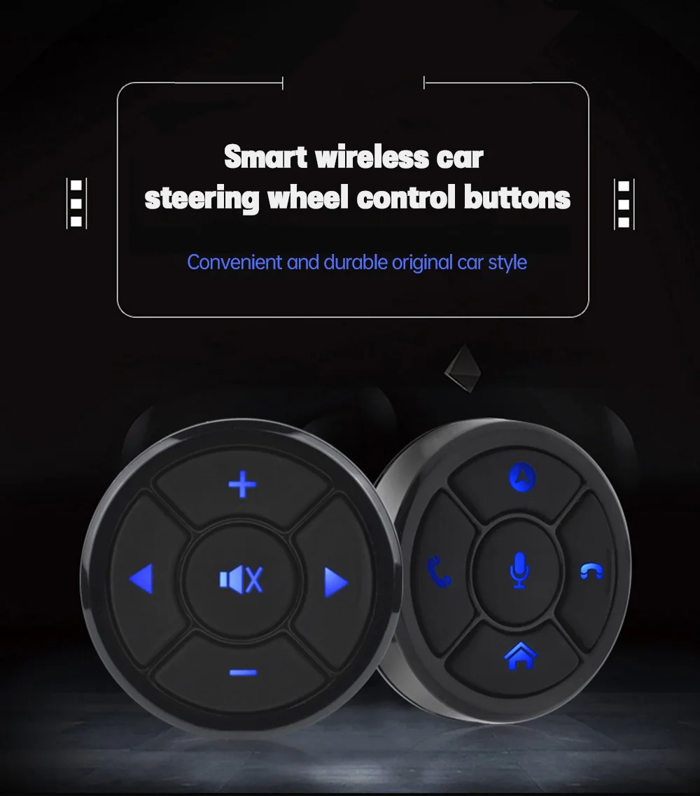 Control de rueda inalámbrico instalado
