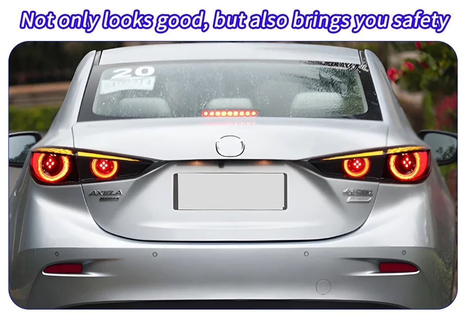 Conjunto de luces traseras LED para Mazda 3 Axela 2014‑2018