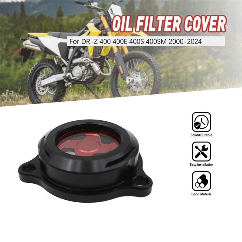Cubierta tapa filtro de aceite Suzuki DR-Z 400 - imagen 2