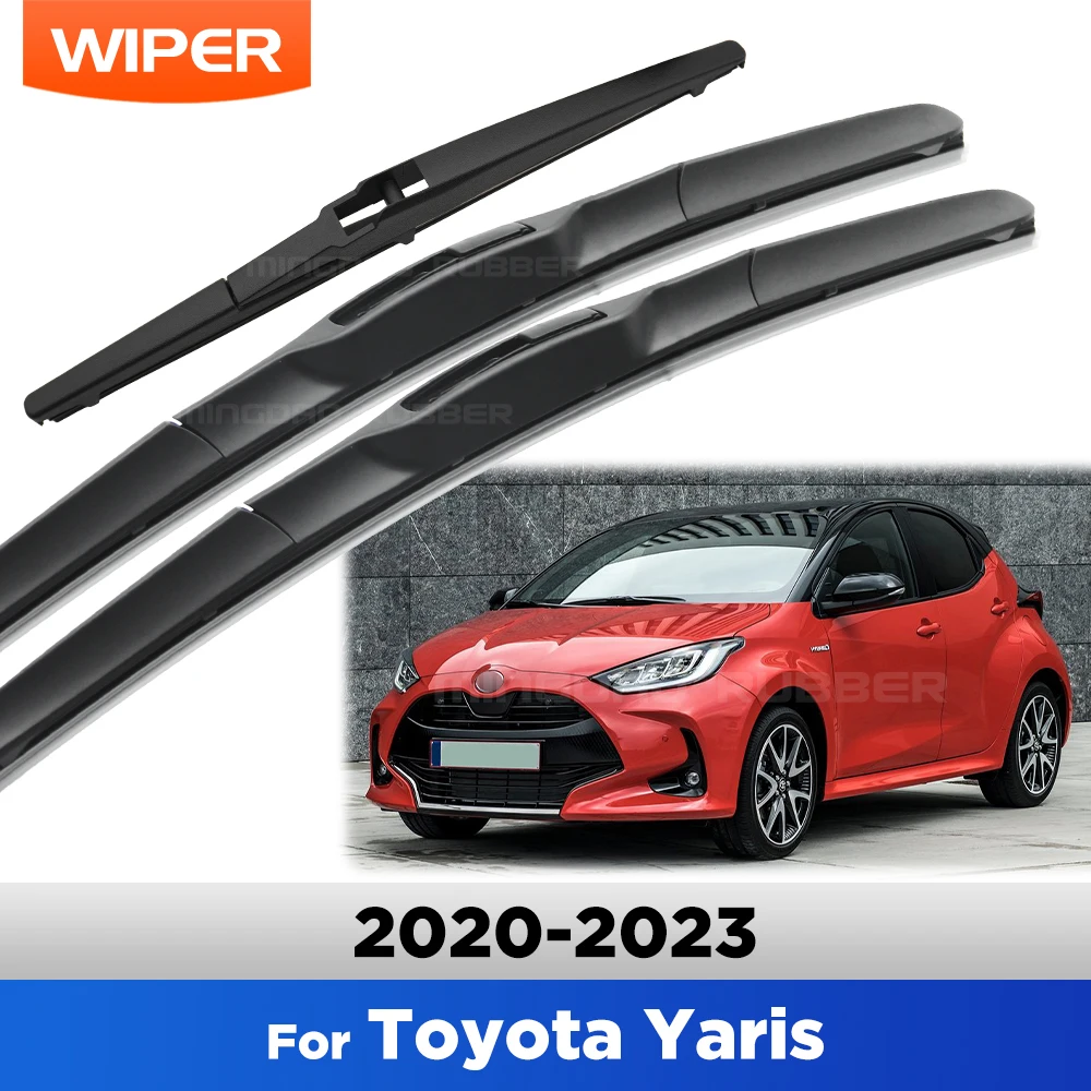 Kit escobillas limpiaparabrisas Toyota Yaris 2020-2023 (24"+16"+12") - imagen 3