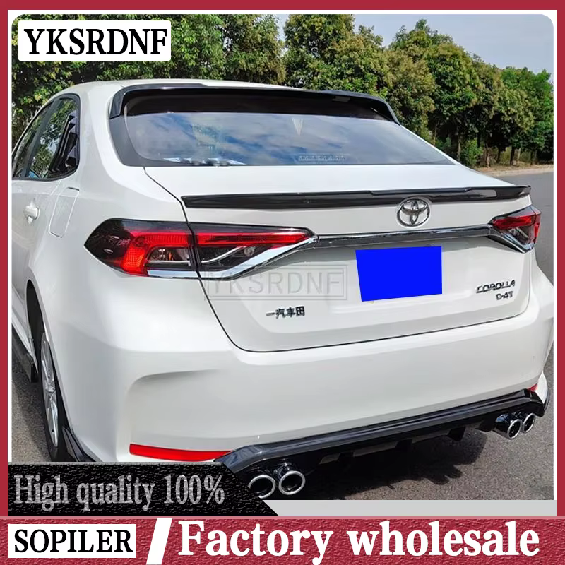 Alerón trasero de fibra de carbono para Toyota Corolla 2019-2022