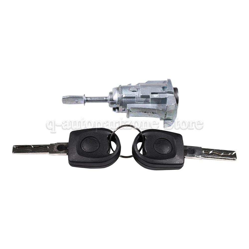 Cilindro de cilindro de bloqueo de puerta izquierda y derecha, Kit de reparación para Vw Golf 4 Iv Mk4 Bora A6 Skoda Fabia Polo 1997-2009 604837167 604837168 - imagen 4