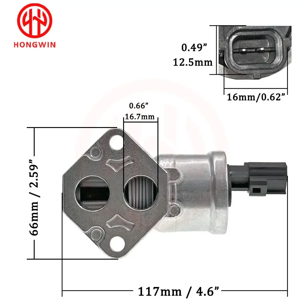 Válvula de ralentí OEM XS4U9F715DB para Ford Fiesta, Focus y Puma - imagen 5