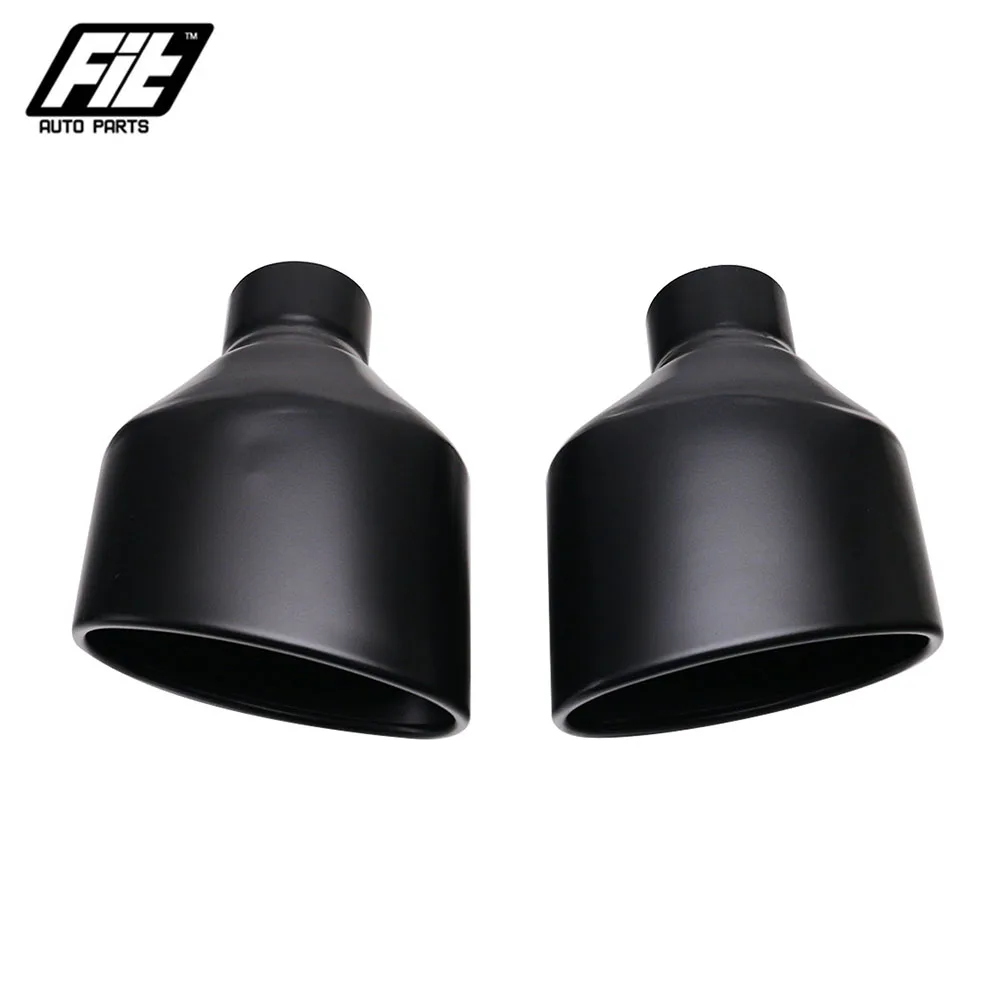 Puntas de escape ovaladas inox 304 de 63 mm para Audi RS3-RS5