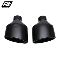 Puntas de escape ovaladas inox 304 de 63 mm para Audi RS3-RS5