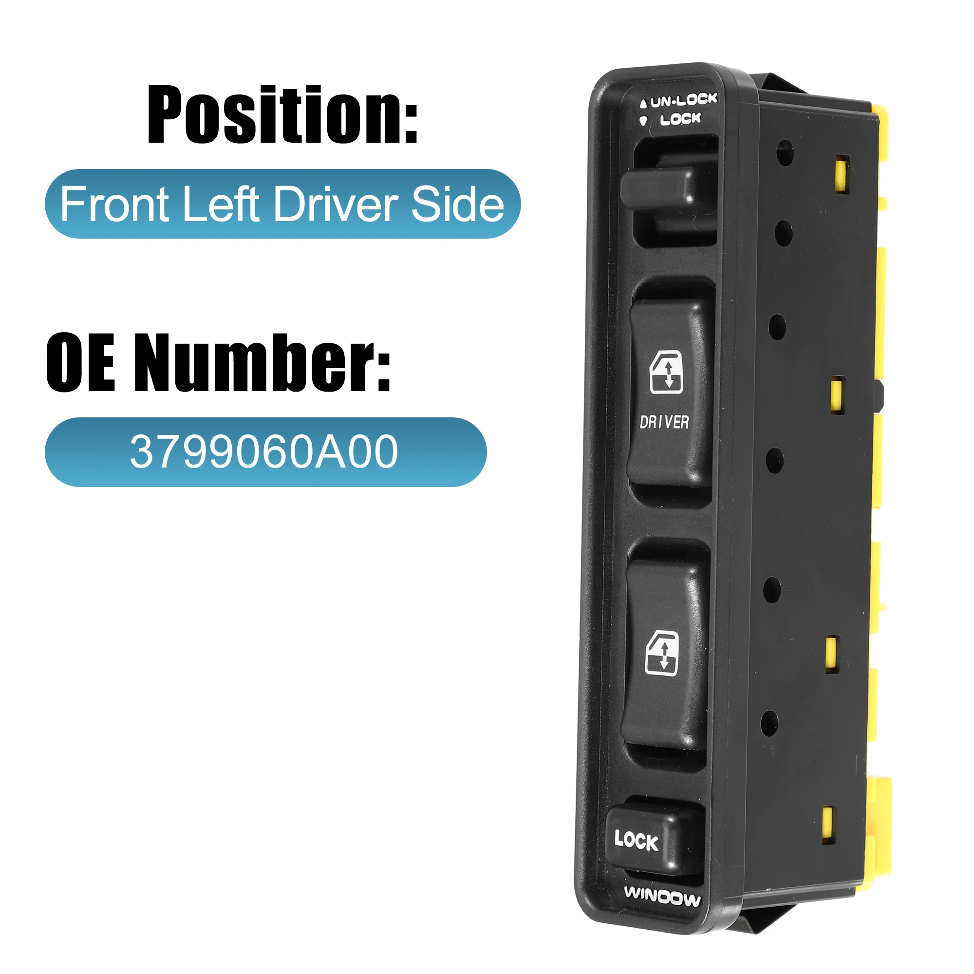 X Autohaux 3799060 Interruptor elevalunas Suzuki Vitara 1988-1999