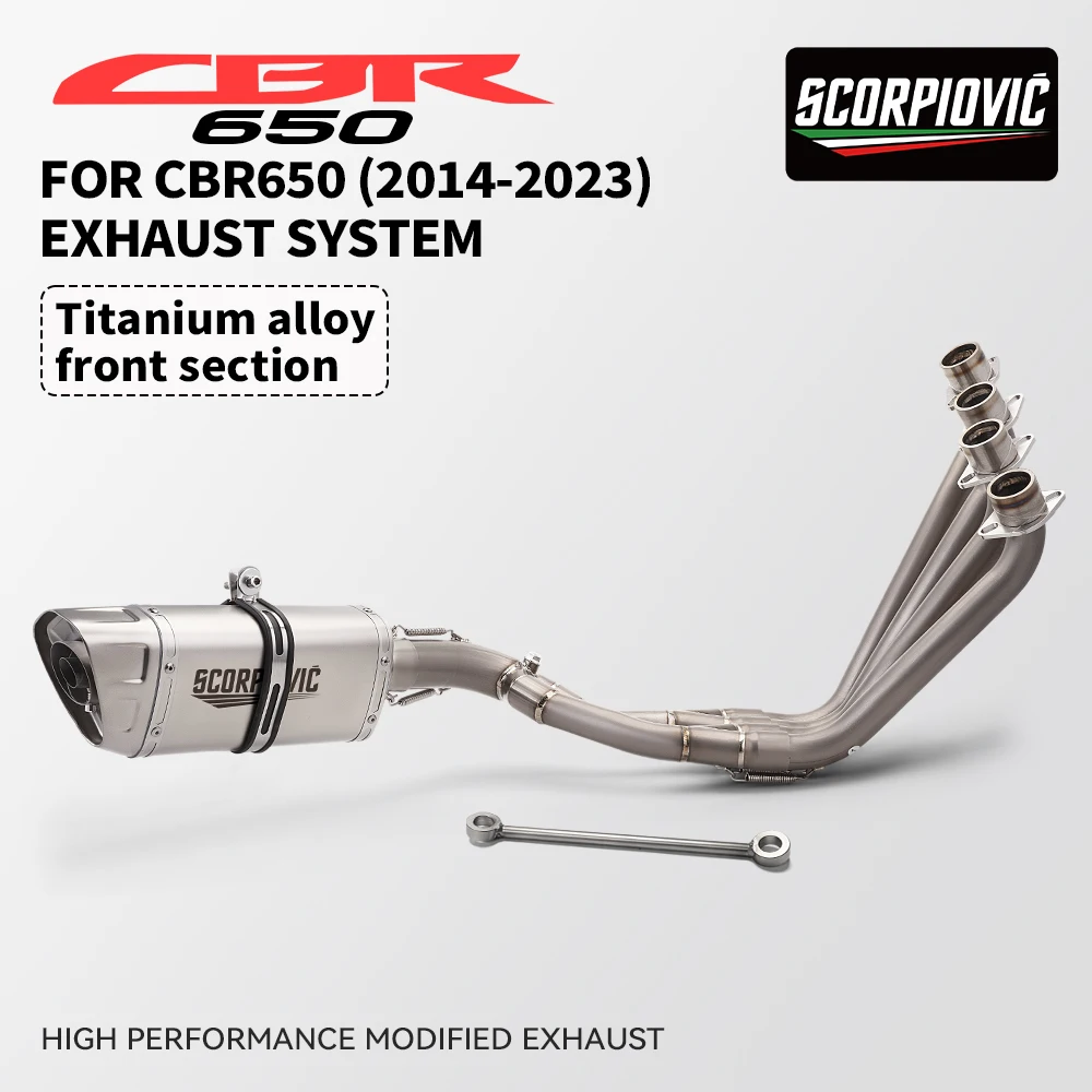 Escape completo de 51 mm para Honda CB650F, CB650R y CBR650F - imagen 2