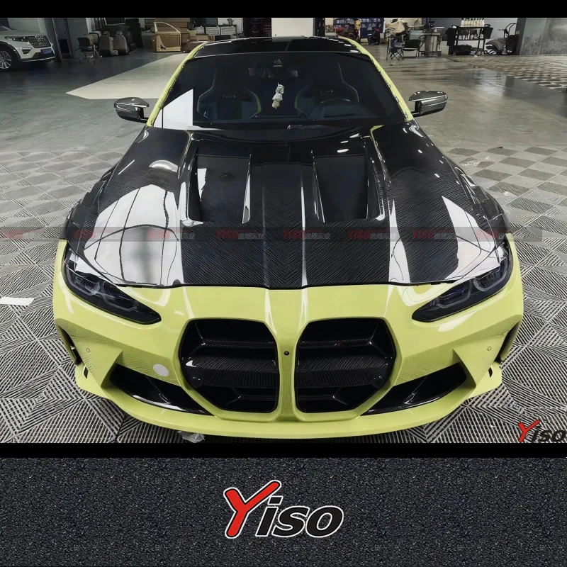 Capó de fibra de carbono seco para BMW M3 G80/M4 G82 - imagen 4