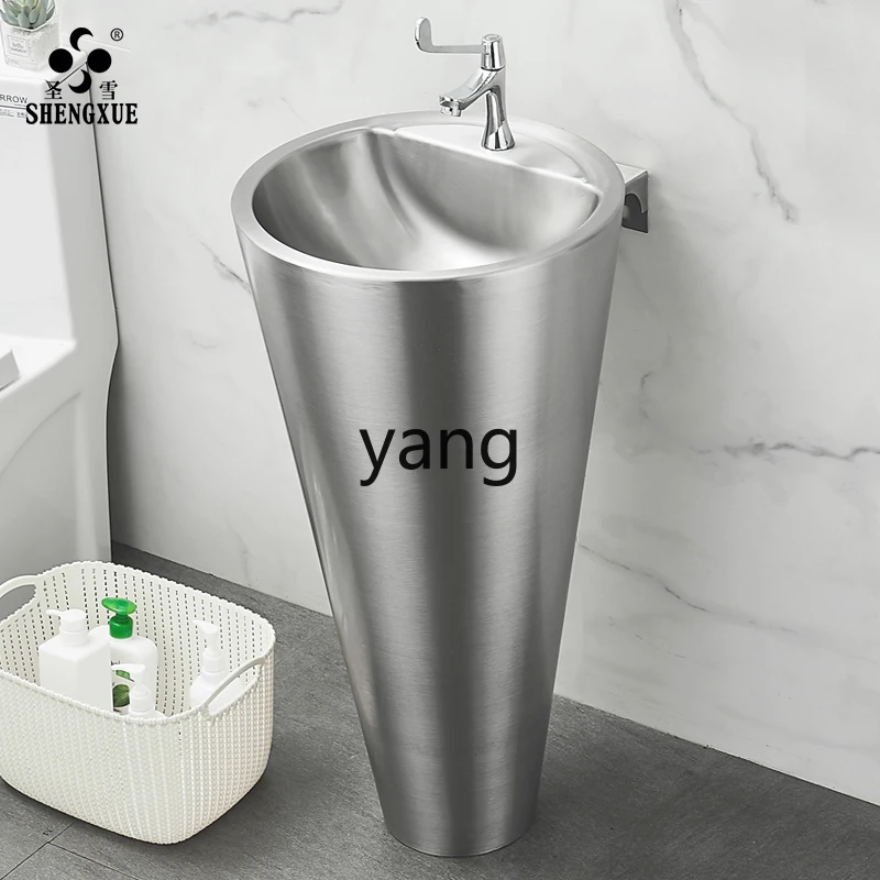 Columna lavabo acero inoxidable exterior – CX para baño al aire libre - imagen 4