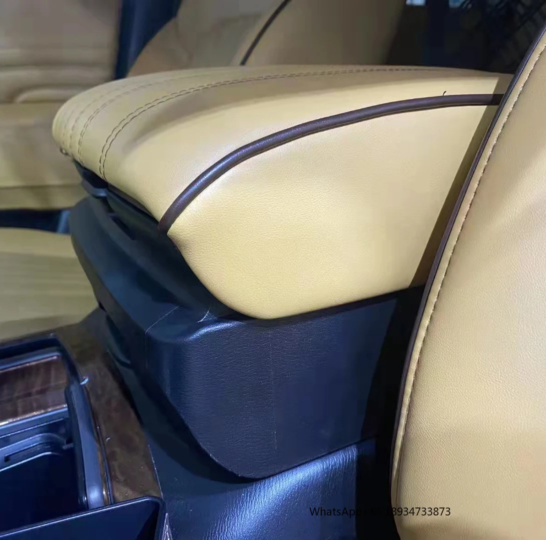 Nissan Patrol Y62 Reposabrazos central en fibra de carbono decorativo - imagen 5