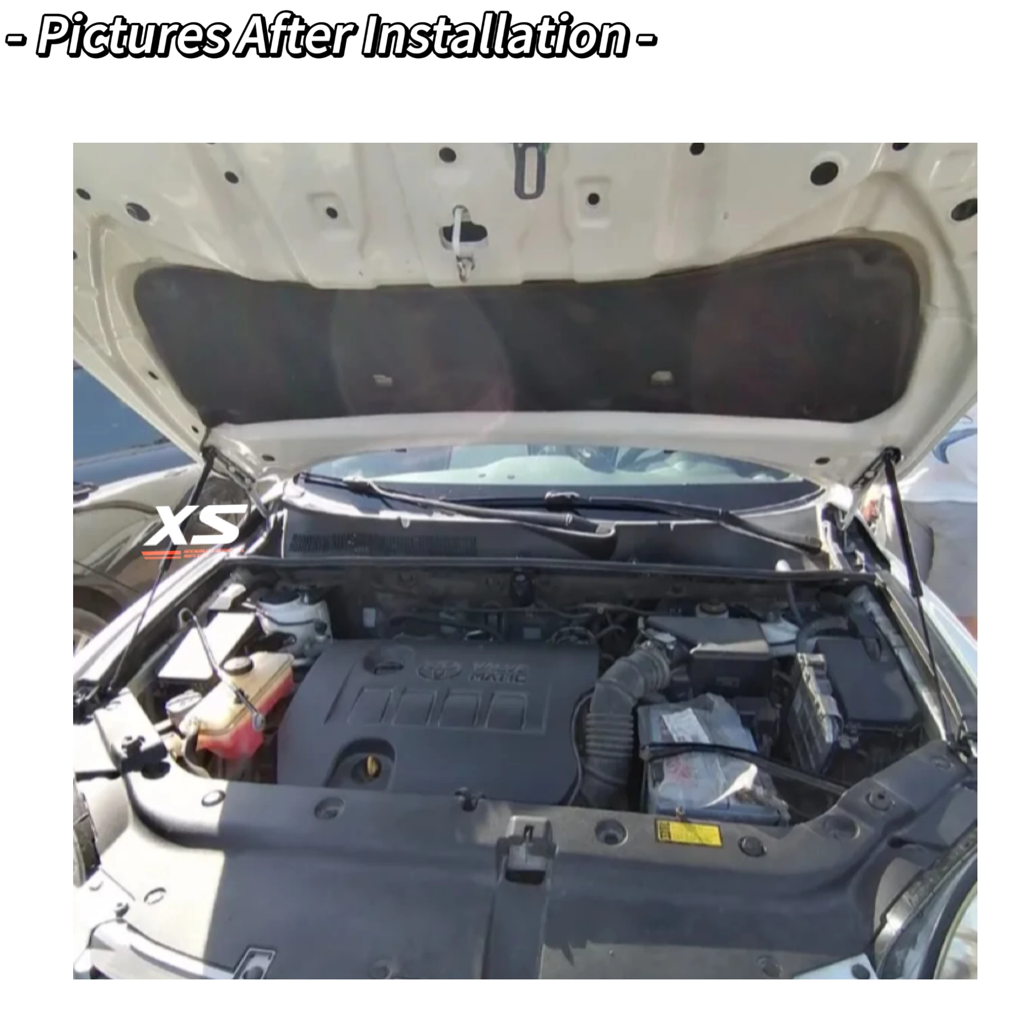Puntal de capó Toyota RAV4 XA30 2005-2012 – amortiguador delantero - imagen 5