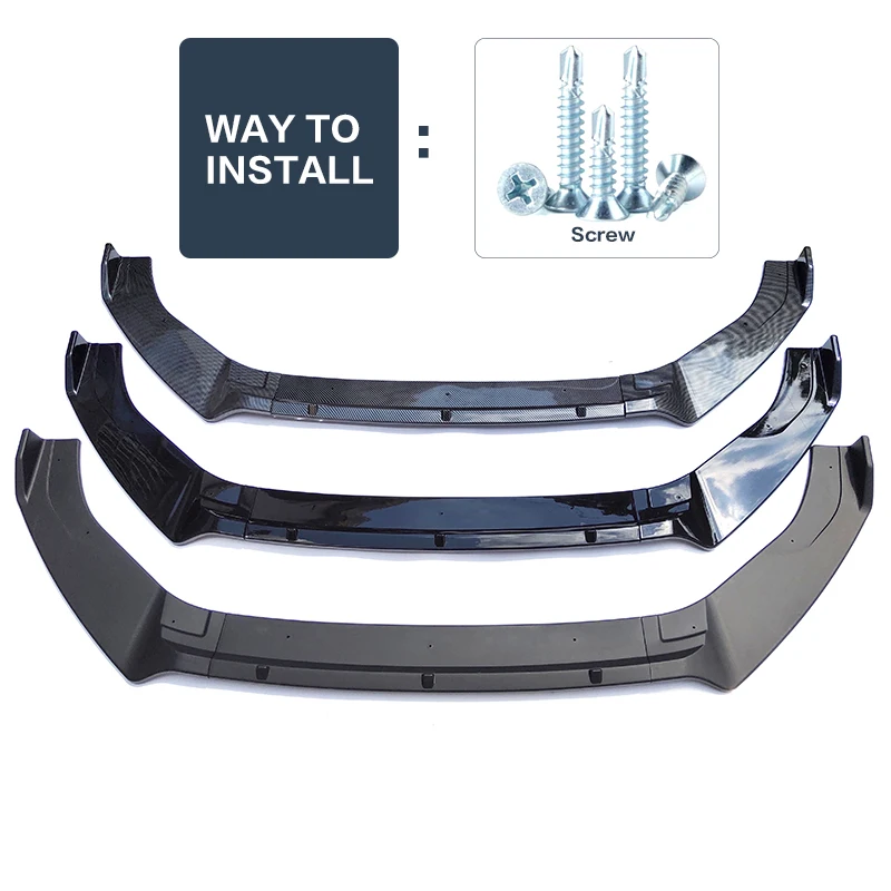 Splitter delantero para VW Golf 7 MK7 GTI/GTD - carbono 7,5R (14-19) - imagen 5