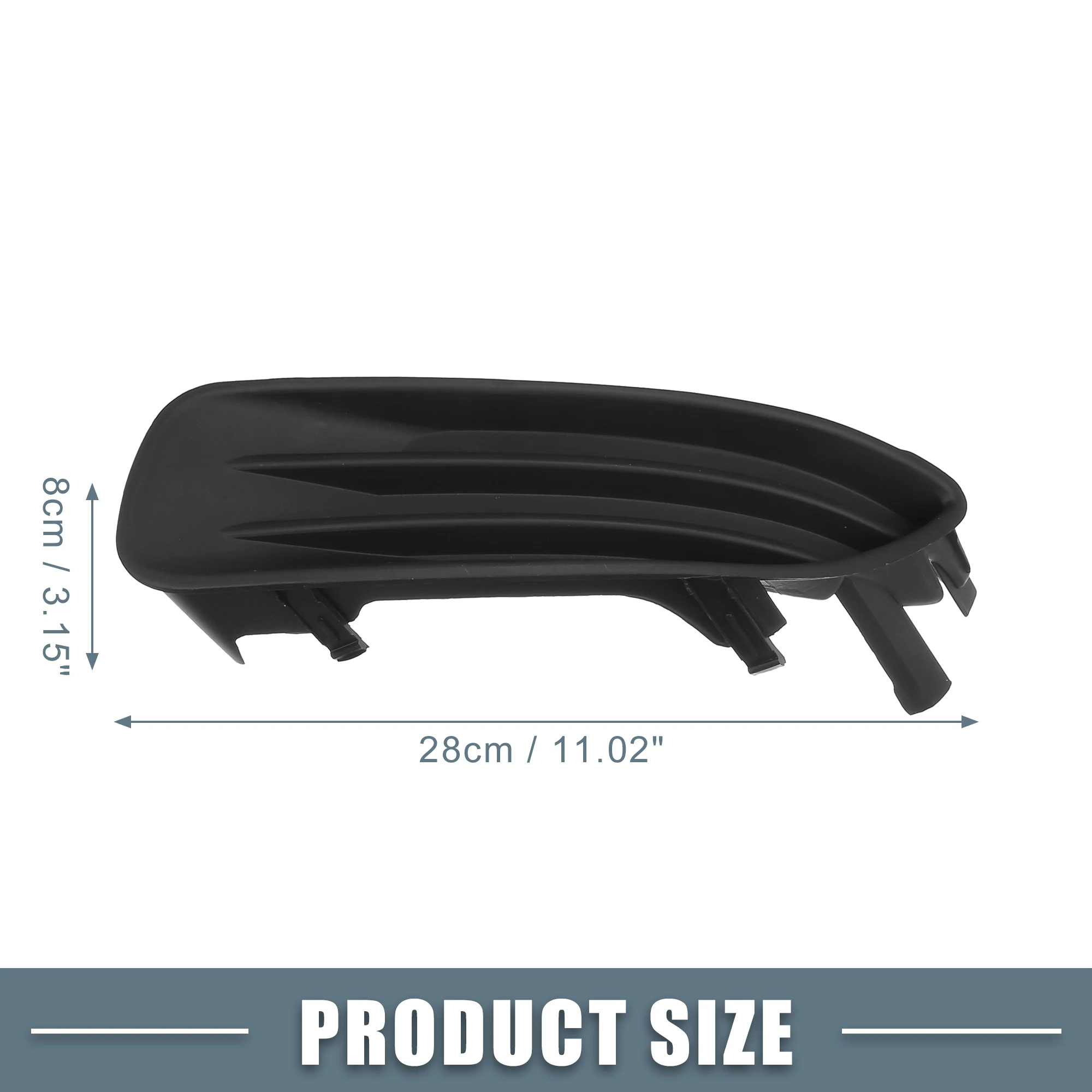 AutoHaux Rejillas antiniebla para Toyota Corolla 2003-2005 - imagen 4