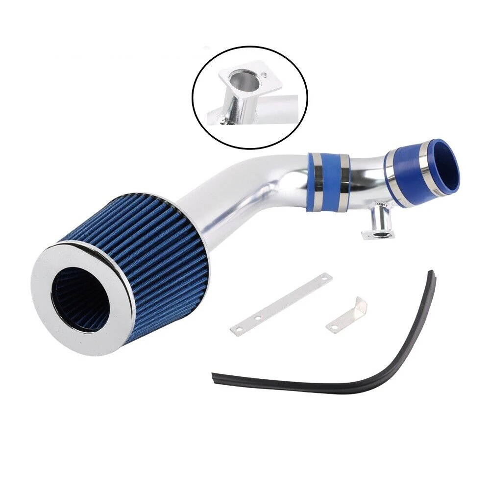 Filtro de aire cónico azul lavable y reutilizable