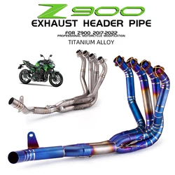 Cabezal de escape de titanio 51 mm – Kawasaki Z900 2017-2022
