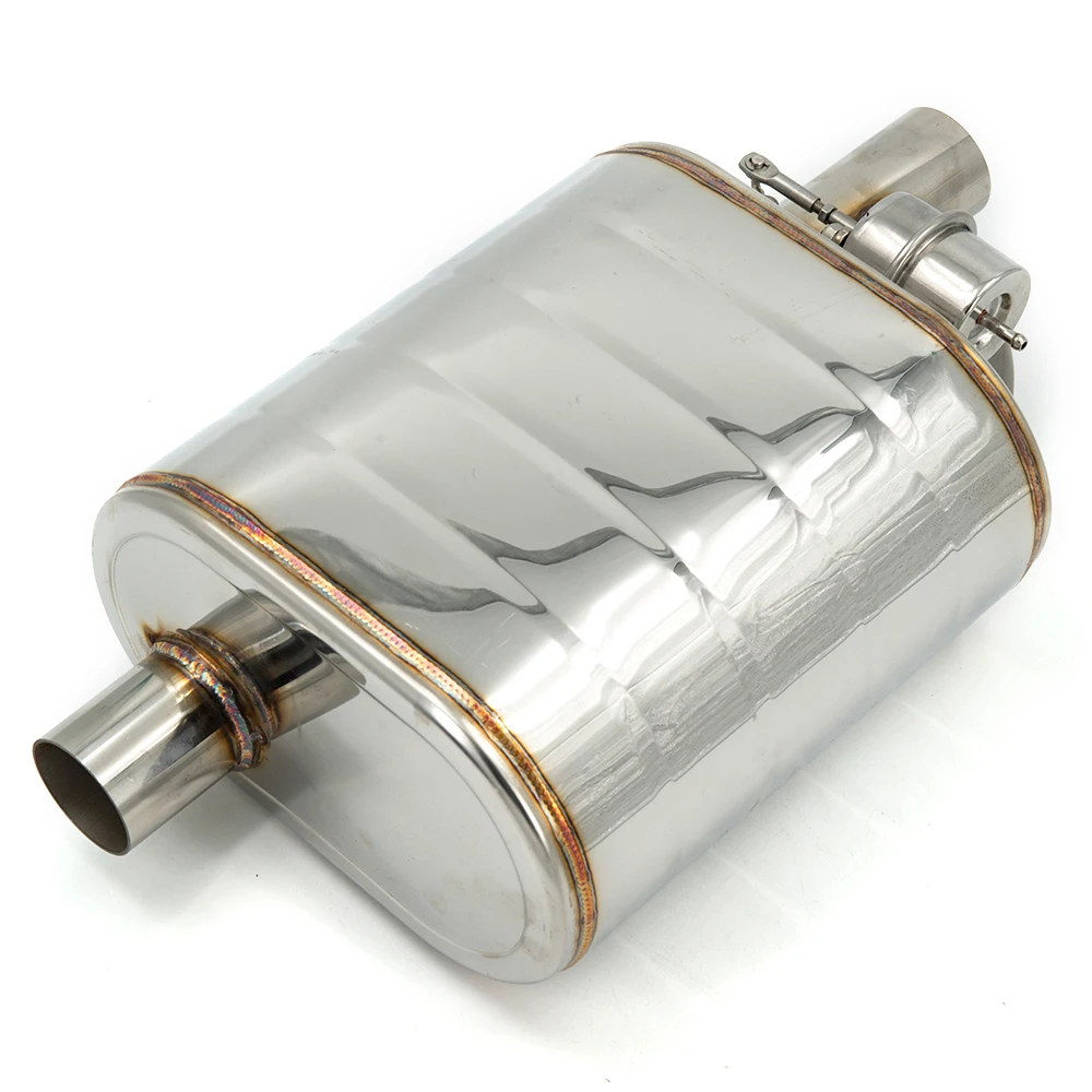 Silenciador escape deportivo acero inoxidable 2-3" universal motorizado - imagen 5