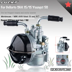 Carburador SHA 15/15 para Peugeot 102 y MBK 51 de 2 tiempos