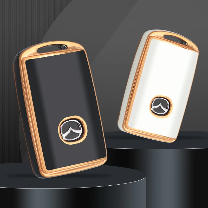 Funda TPU para llave Mazda 3 y CX-30, carcasa protectora