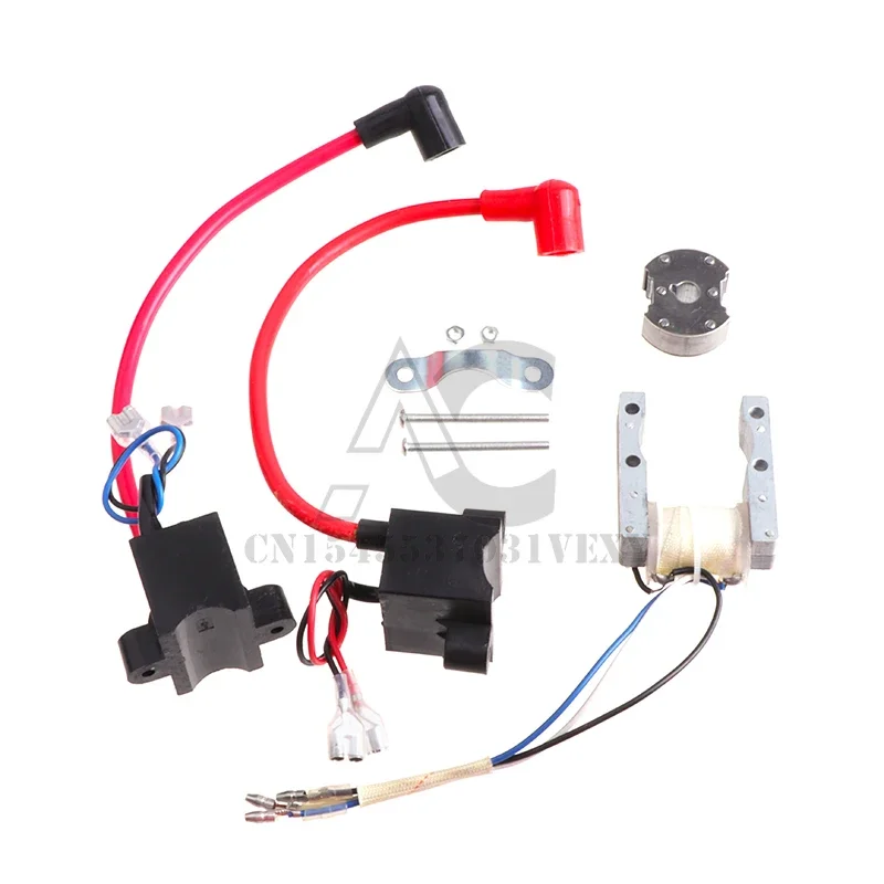 Reemplazo de bobina de encendido CDI de alto rendimiento para 49cc - 50cc 60cc 66cc 80cc Motor de 2 tiempos bicicleta motorizada con