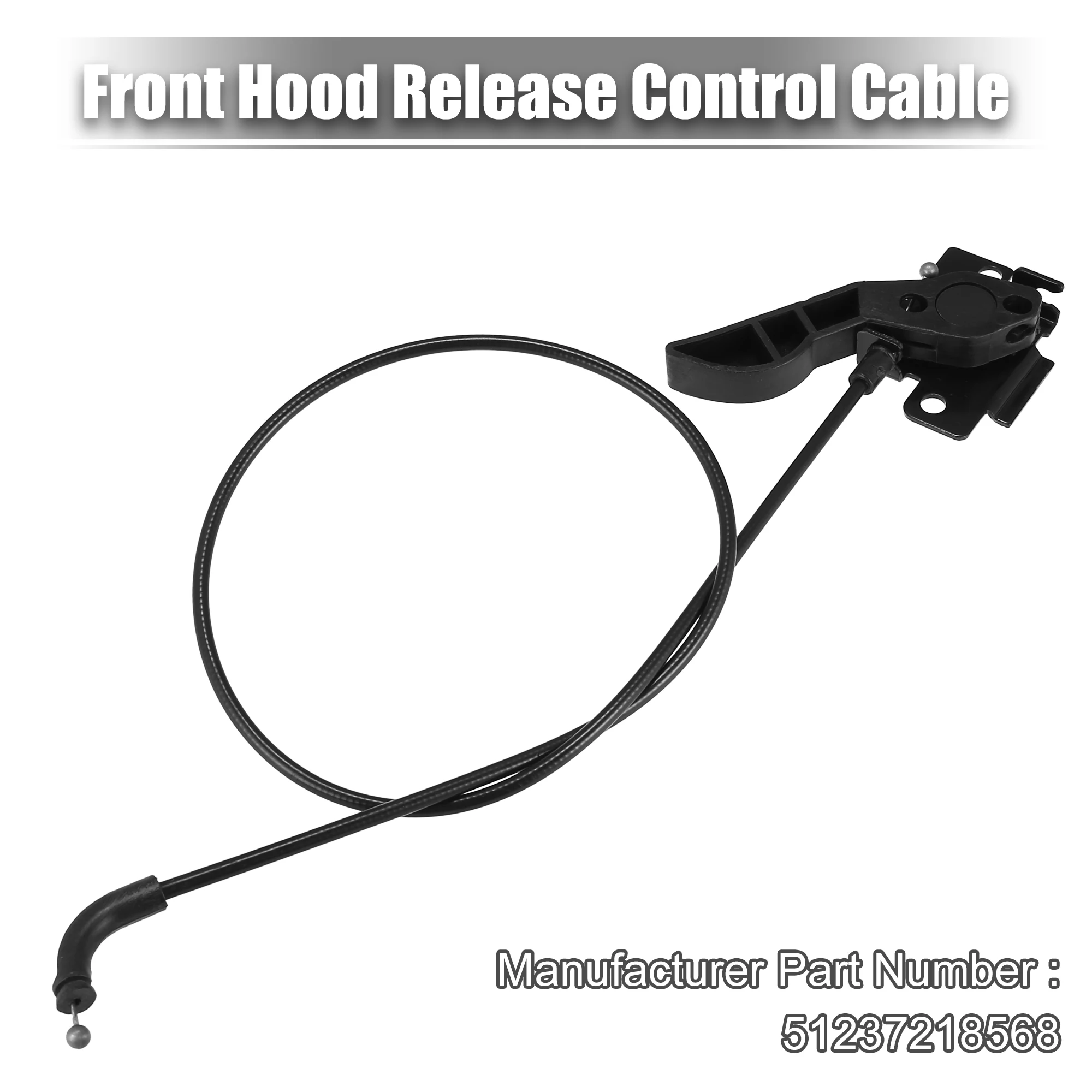 Autohaux 51237218568 Cable de apertura del capó BMW X3 y X4 - imagen 4