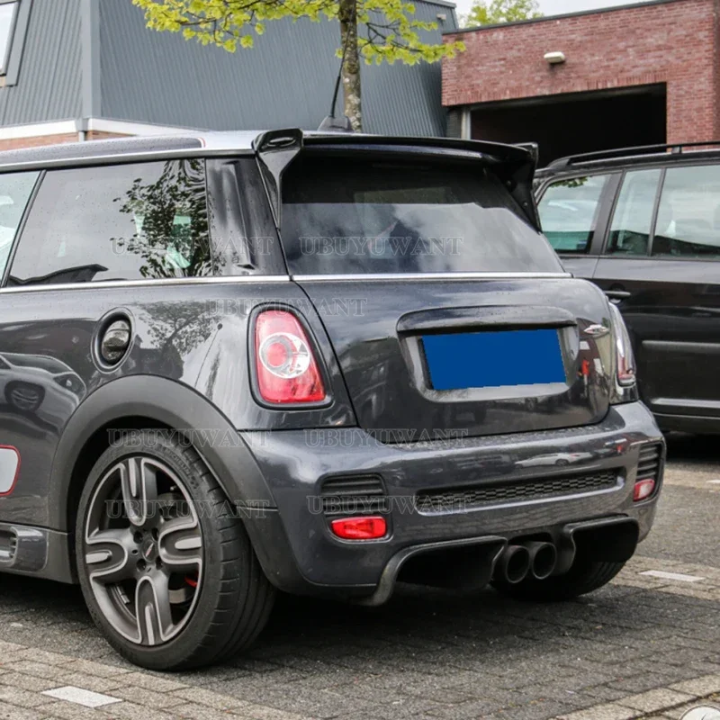 Alerón de techo estilo R56 JCW en fibra de carbono para Mini Cooper - imagen 3