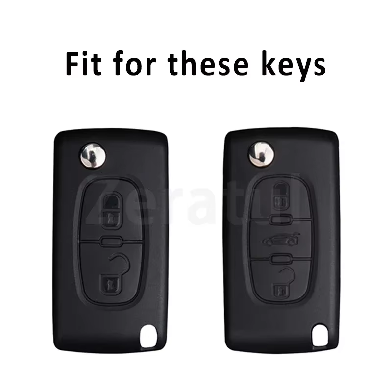 Funda protectora de TPU para llave de coche Peugeot y Citroën - imagen 2