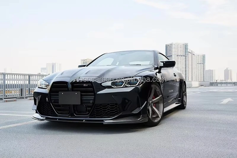 Labio delantero fibra de carbono 3D para BMW G80 M3 y G82 M4 - imagen 5
