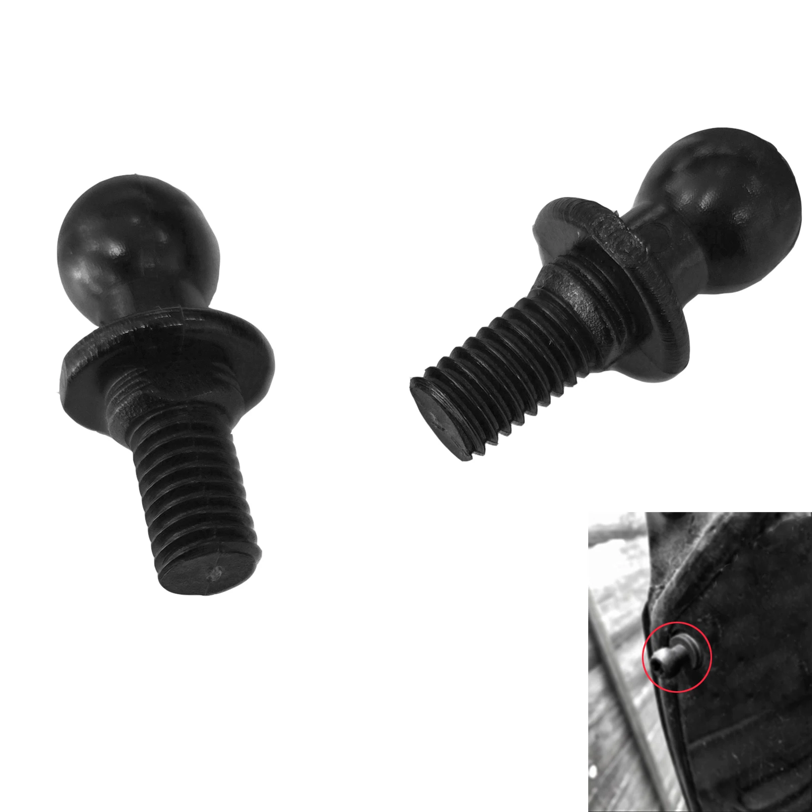 Soporte de montaje de luz trasera con cabeza de bola, accesorio de tornillo para VW Transporter T5 T6 Caddy Amarok Passat B9