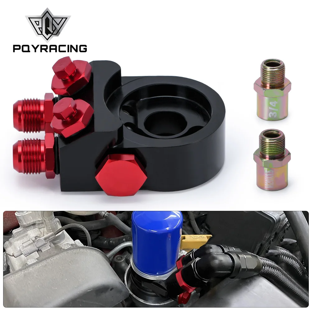 PQY6746 Adaptador sándwich de filtro de aceite con termostato