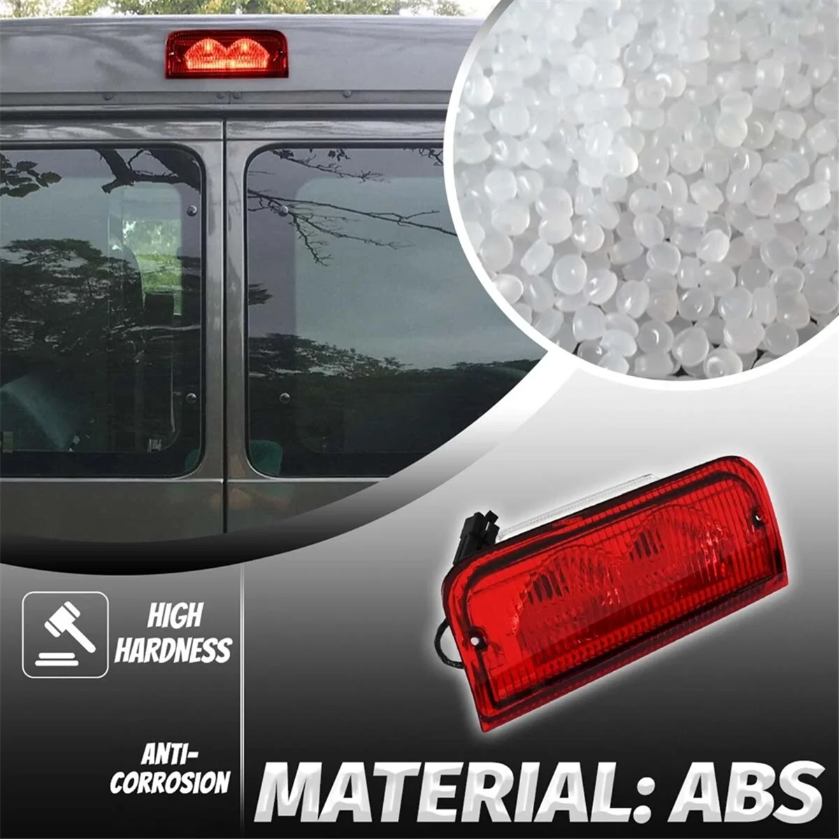 923-290 Tercera luz de freno trasera montada en techo para Ford - imagen 3