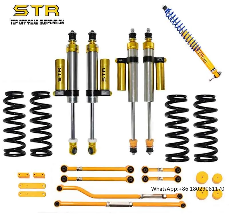 Amortiguador piggyback suspensión aire para Toyota Land Cruiser 80