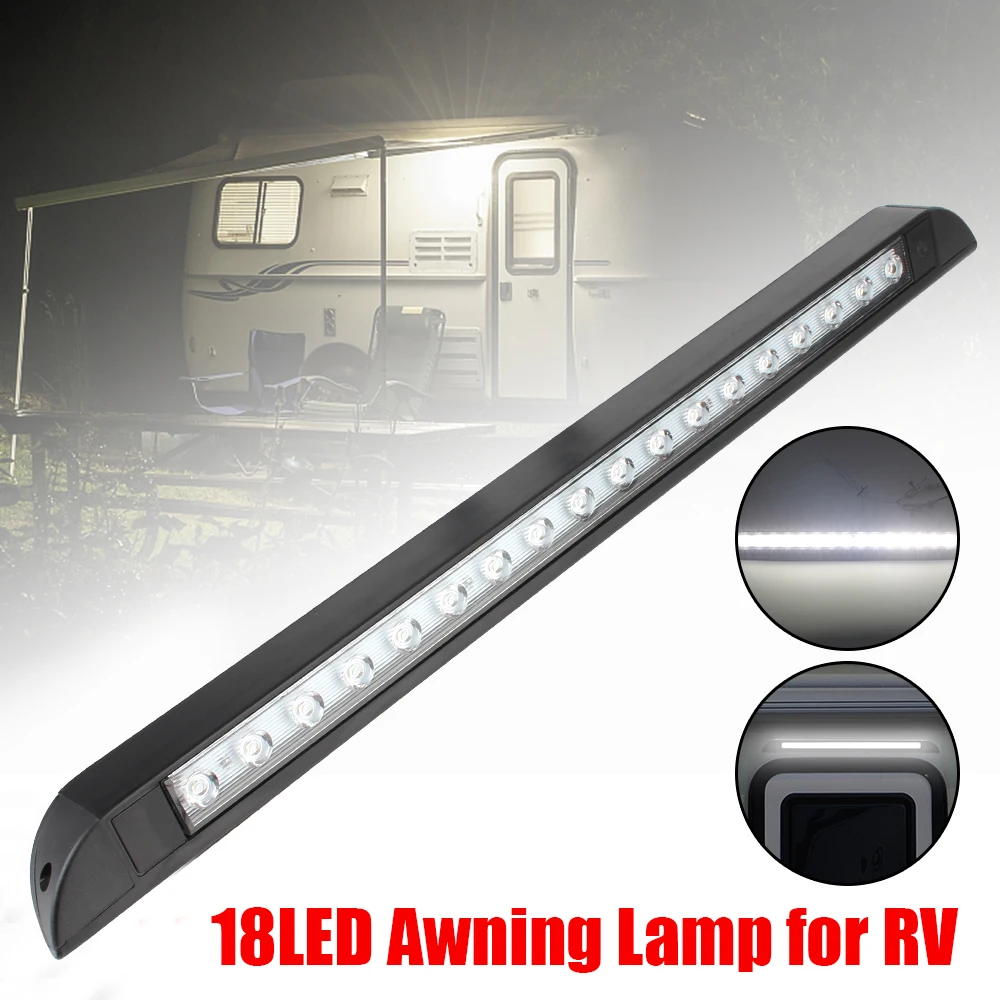 Luz LED para caravana: lampara de toldo 12-28V - exterior RV - imagen 3