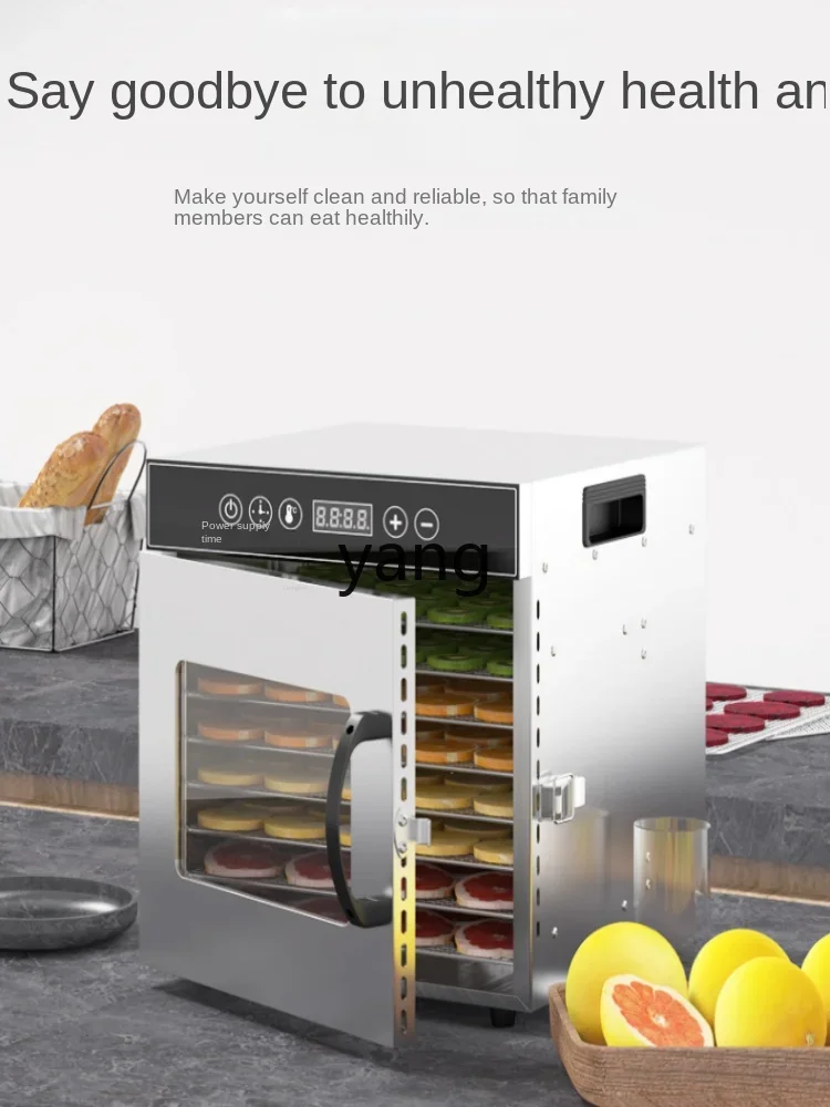 Jq Secador de frutas y verduras para el hogar, comida pequeña, aperitivos para mascotas, secador de aire para alimentos y verduras - imagen 5