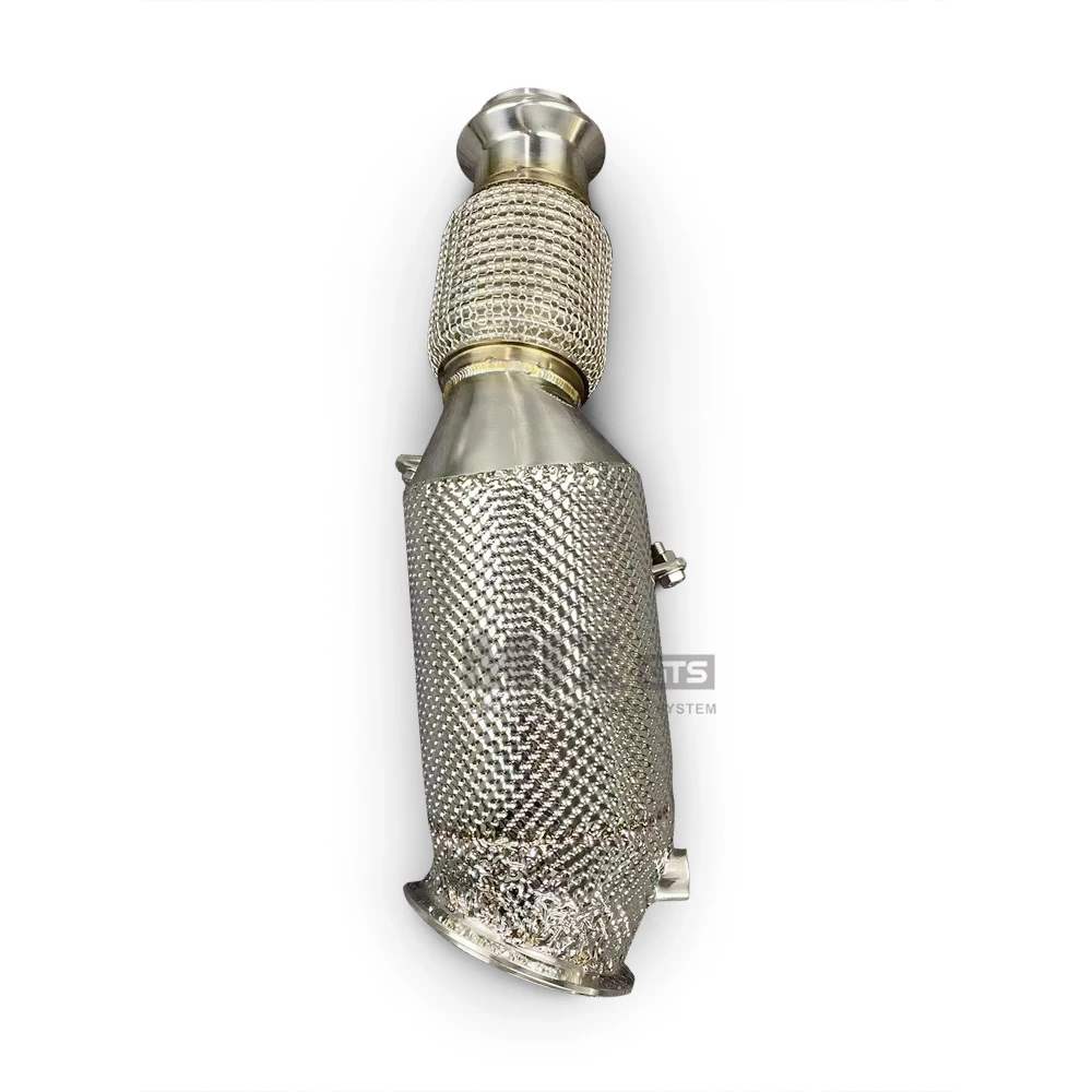 Tubo de bajada para el escape de alto rendimiento del sistema de escape automotriz BMW 525 2.0T 2013-2017 sin tubo de drenaje para gatos - imagen 3