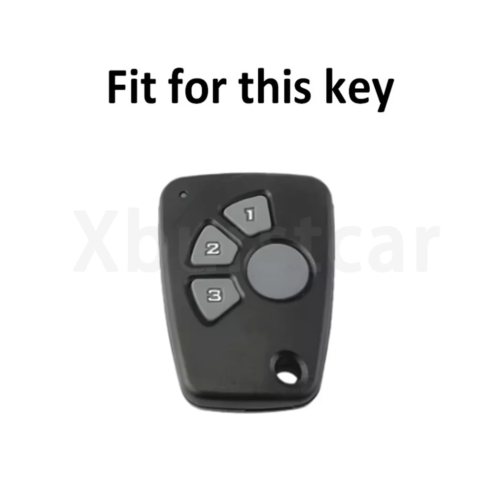Funda TPU para llave Chevrolet Cruze Spark Onix 4 botones gris - imagen 2
